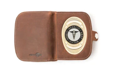 Leather case "Traveler" Coin thrower Doctor