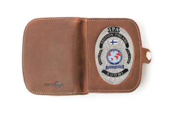 Leather case "Traveler" Coin thrower IPA Finland