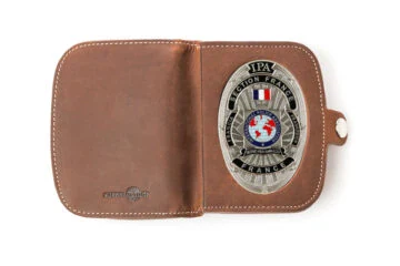 Leather case “Traveler” Coin thrower IPA France
