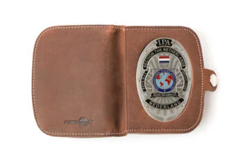Leather case "Traveler" Coin thrower IPA Netherlands