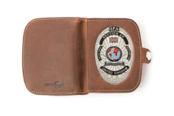 Leather case "Traveler" Coin thrower IPA UK