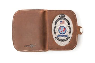 Leather case “Traveler” Coin thrower IPA USA