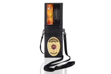 "Vanguard" leather pouch Railway police Switzerland