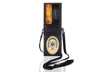 "Vanguard" leather pouch Paramedic Switzerland, engraving