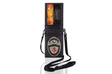 "Vanguard" leather pouch Fire Brigade Zurich Airport