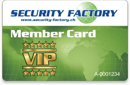 Collect loyalty points with every purchase VIP Metal Badge