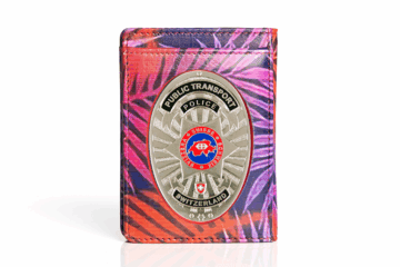 Leather case“Waikiki” railway police Switzerland