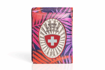 Leather case“Waikiki” Switzerland Fan Badge