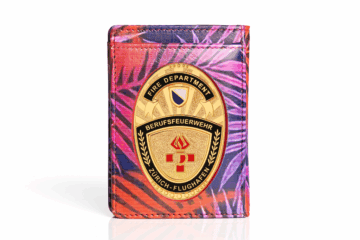 Leather case“Waikiki” Fire Brigade Zurich Aiport