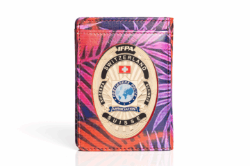 Leather case“Waikiki” IFPA Foreigner Police Switzerland