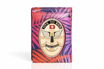 Leather case“Waikiki” Swiss Biker