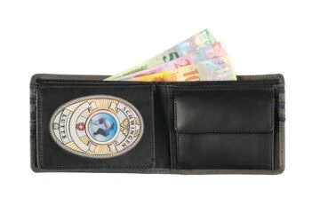 Leather wallet "Trendy" Wrestler Switzerland