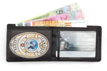 Leather wallet "Exclusive" Wrestler Switzerland