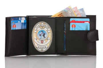 Leather wallet "Qualified - two in one" Wrestler Switzerland