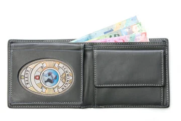 Leather wallet "Personal" Wrestler Switzerland